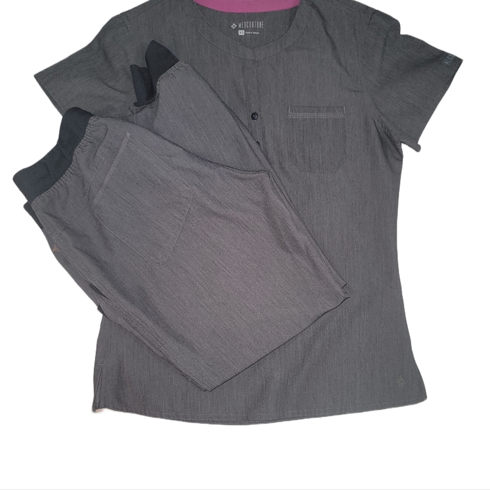 MED COUTURE Scubs Set in Pewter Size XSP